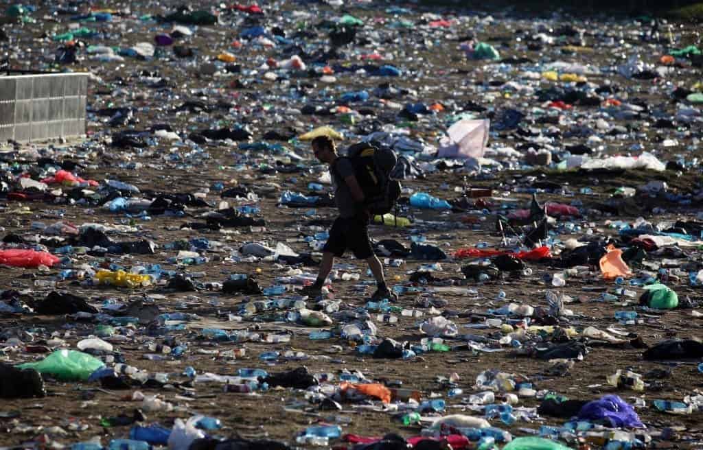 music festival plastic environmental impact.