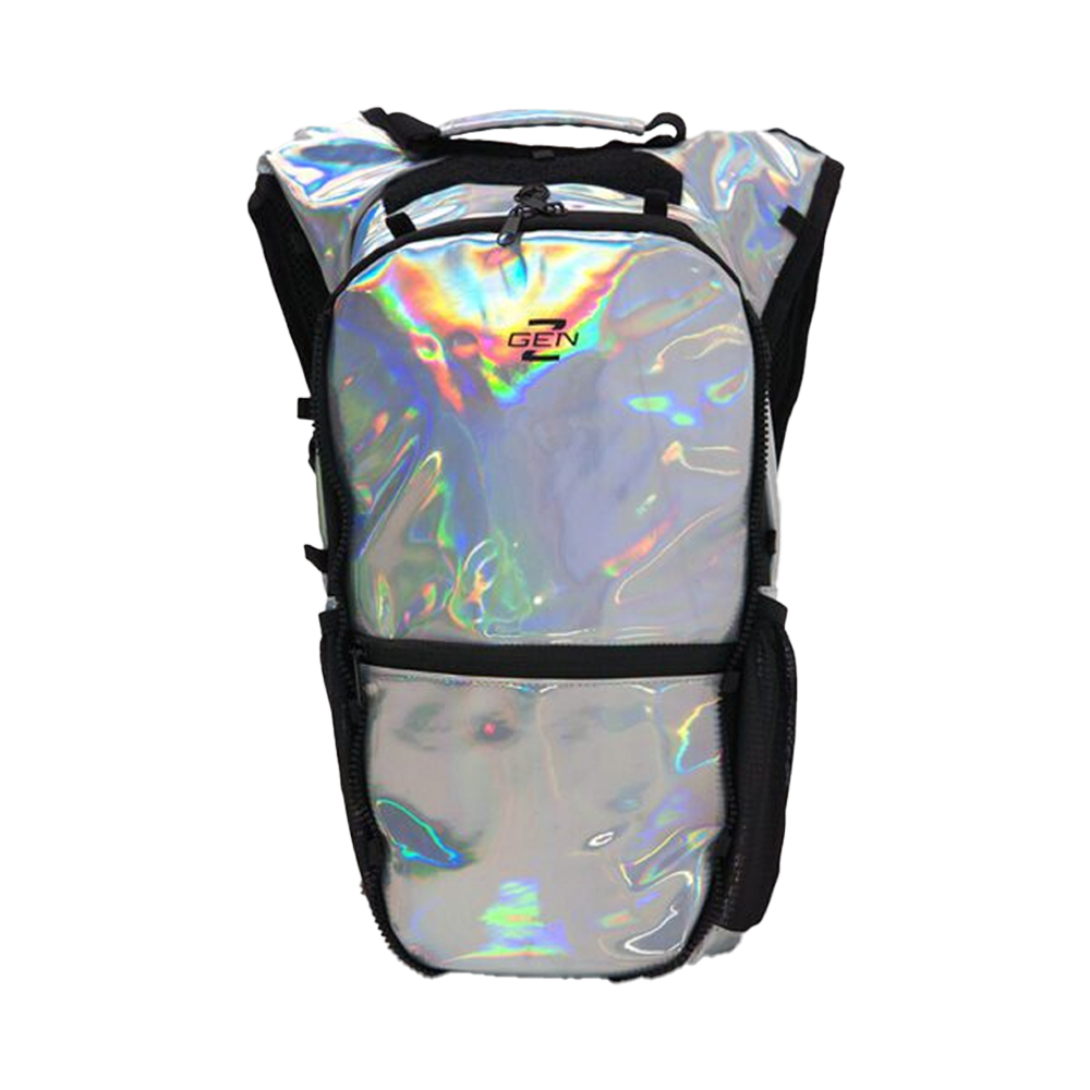 RaveRunner® Hydration Pack | Festivals, Raves, Running, Hiking | - Holographic