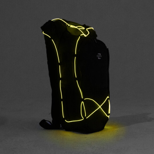 EL Wire Light up Backpack Attachment GenZ Outdoor