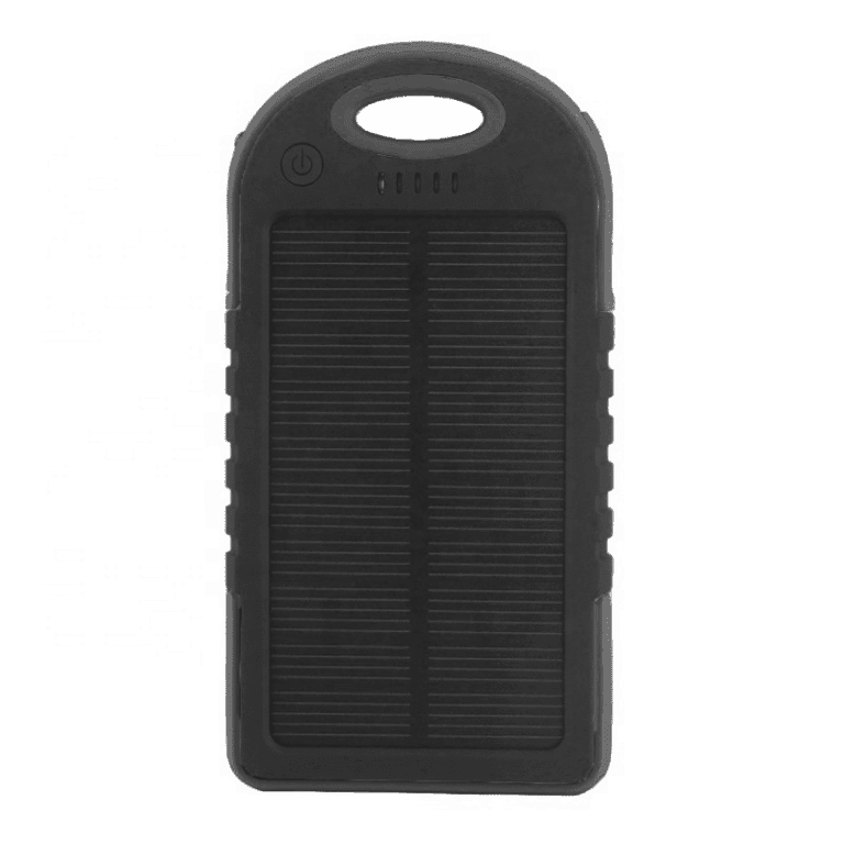 Black solar charger black