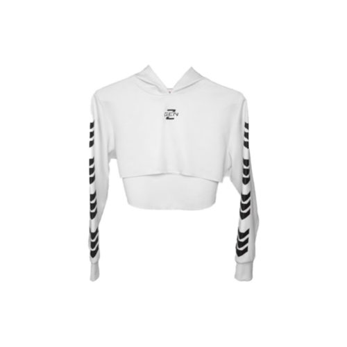 PERFORM/X® Crop Top Sweatshirt – Whiteout