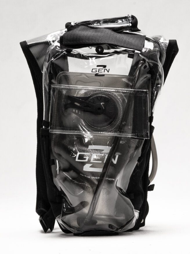 Rave backpack RaveRunner Anti Theft Clear Hydration Pack copy