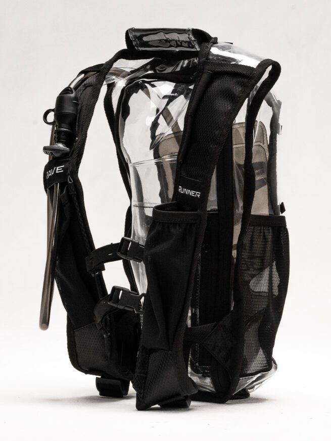 Rave backpack RaveRunner Anti Theft Clear Hydration Pack copy