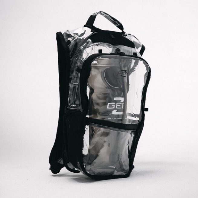 clear festival waterbag