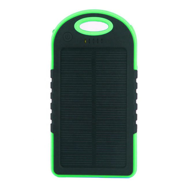 solar charged backpack