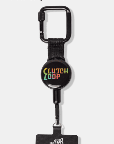 Clutch loop best phone tether black
