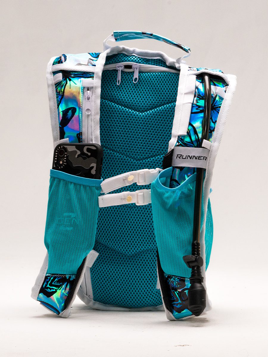 Mothybot Hydration Backpack Pack, Holographic BluePink, Bluepink