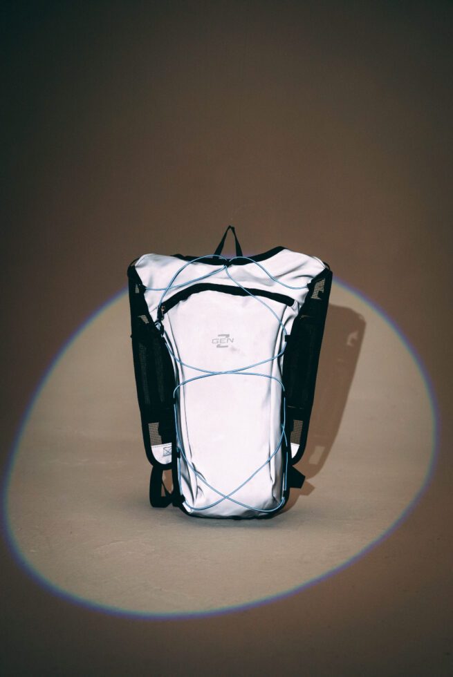 reflective backpack