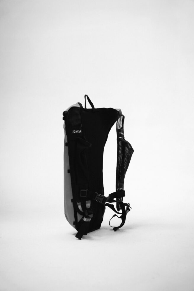 reflective backpack rave bag