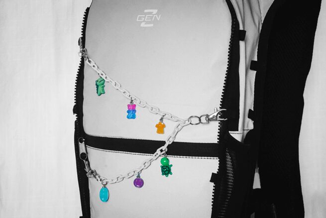 hydration pack charm dino turtle
