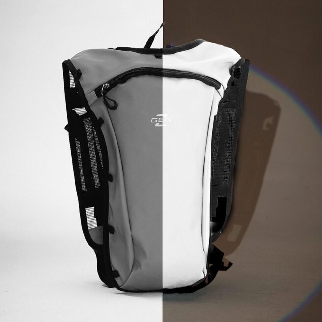 reflective backpack