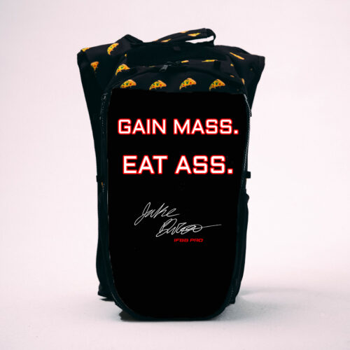 Gain mass eat ass pizza