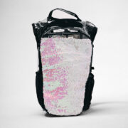 clear hydration pack sequin